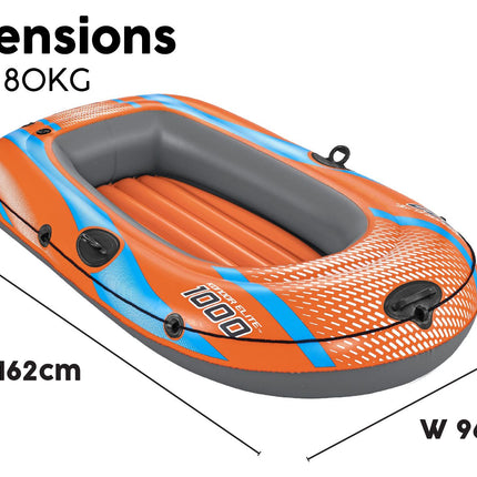 Bestway Inflatable Kondor Hydro-Force Dinghy Rubber Boat Raft