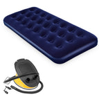 Single Airbed with Foot Air Pump