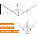 5 Arm 26m Wall Mounted Clothes Airer