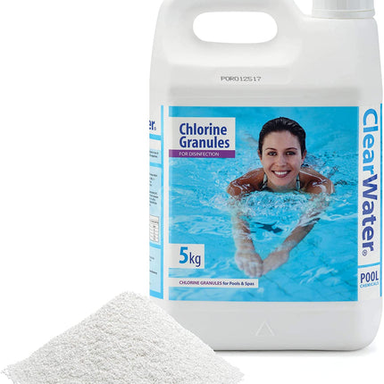 Clearwater Chlorine Granules for Hot Tub, 5 kg