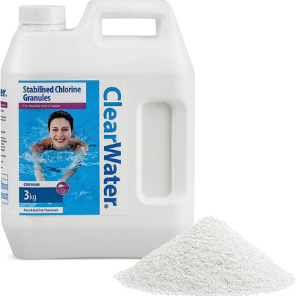 chlorine granules