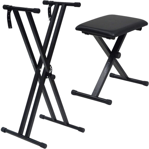 Keyboard Piano Stand and Chair Stool