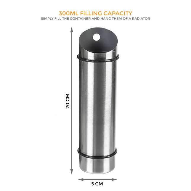 2Pc Hanging Stainless Steel Humidifiers