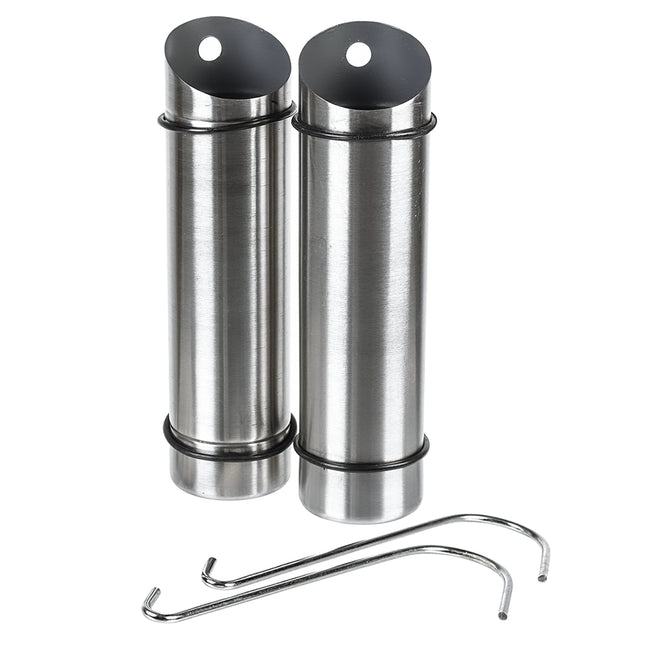 2Pc Hanging Stainless Steel Humidifiers