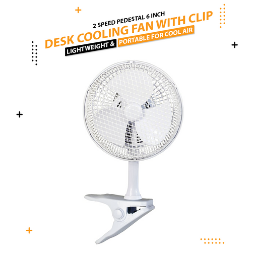 Desk Cooling Fan with Clip