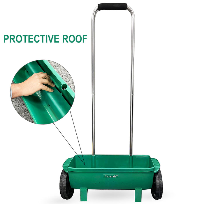 12L Garden Lawn Fertiliser Spreader