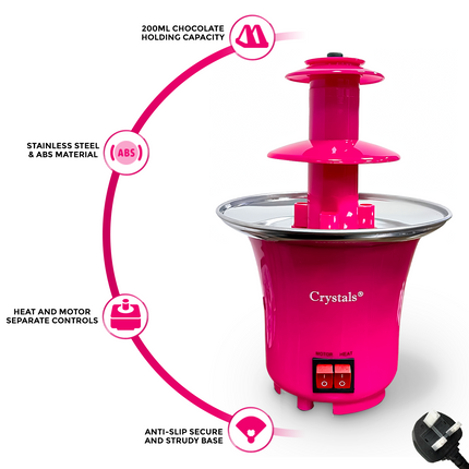 Features of 3 Tier Chocolate Fountain