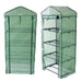 Green House with Shelves 