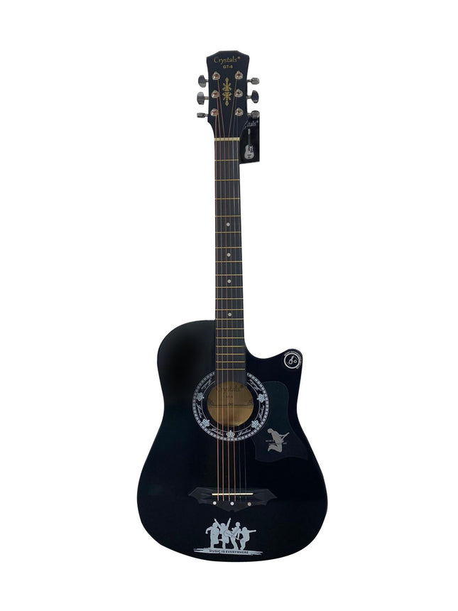 Black Acoustic Guitar