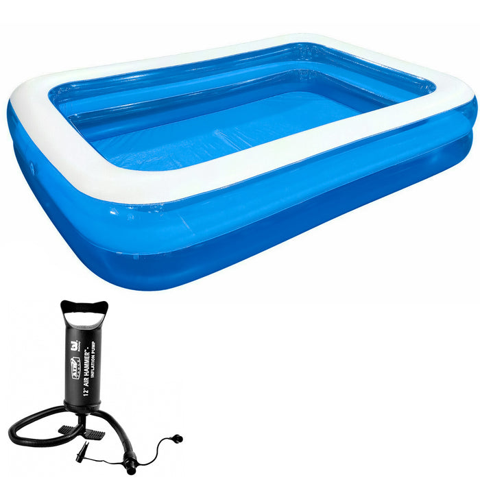 Pool With Hand Pump