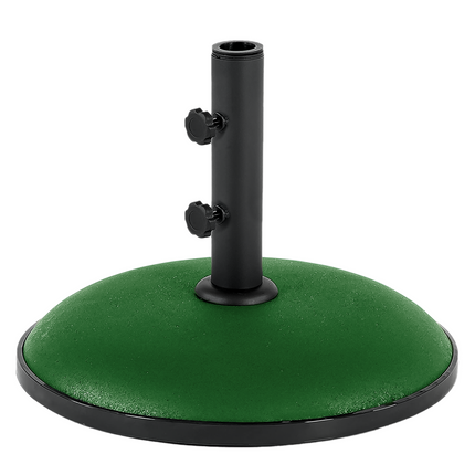 Umbrella Parasol Base 11kg Round Green