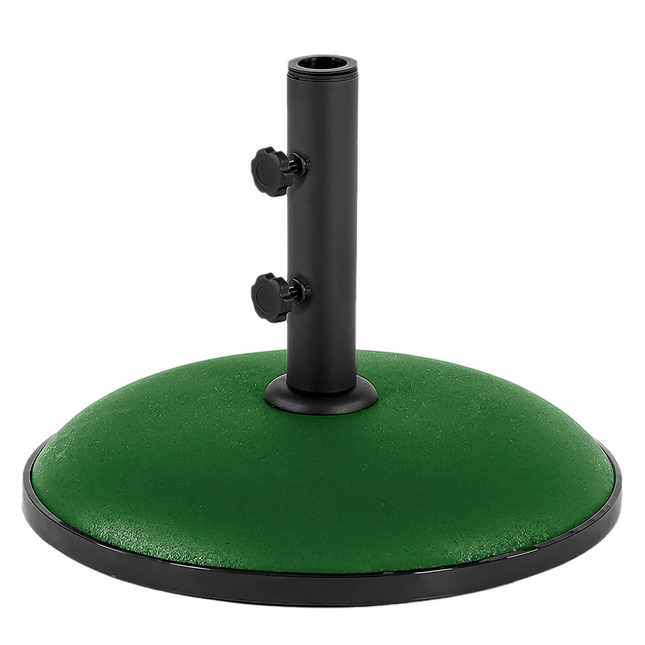 Umbrella Parasol Base 11kg Round Green