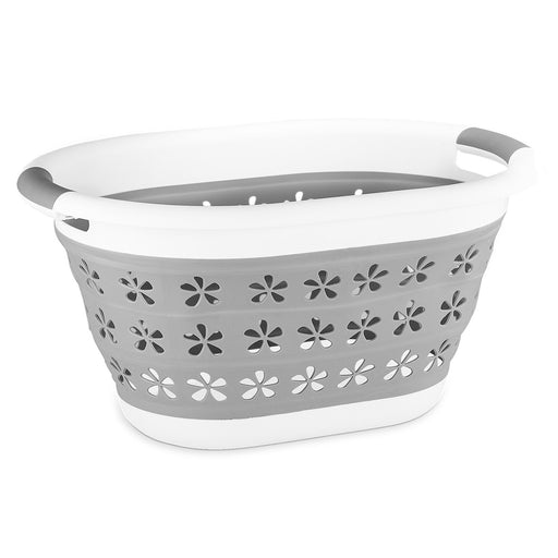 Collapsible Plastic Laundry Basket