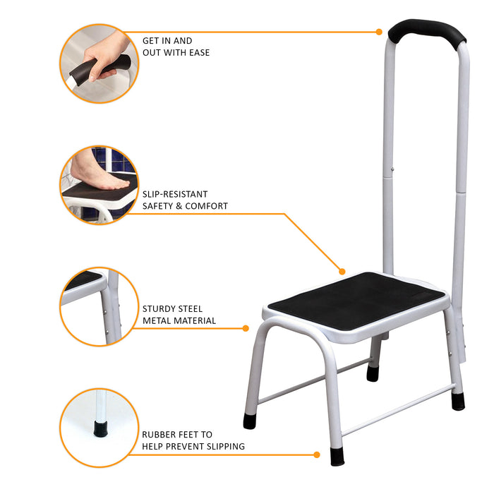 Non Slip Safety Step Stool | BritsHomeGarden UK — Brits Home Garden