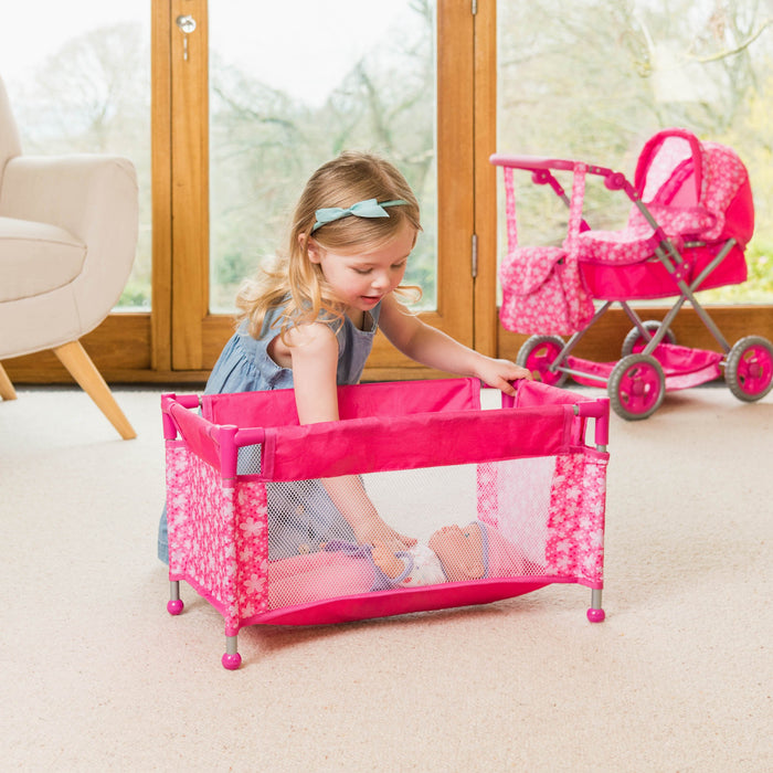 Deluxe Kids Snuggles Travel Cot