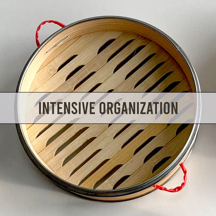 Intensive Organization with Bamboo Steamer