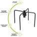 Bird feeding station stabilizer base accessory for pole balance uk