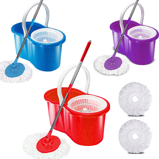 Spin Mop with Bucket Set - 360° Spin
